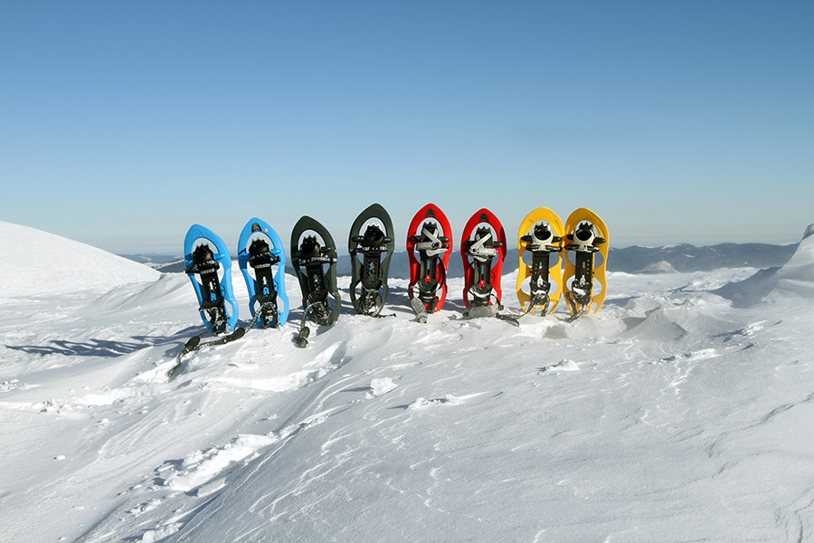 Winterlandschaft in Schneeschuhen entdecken